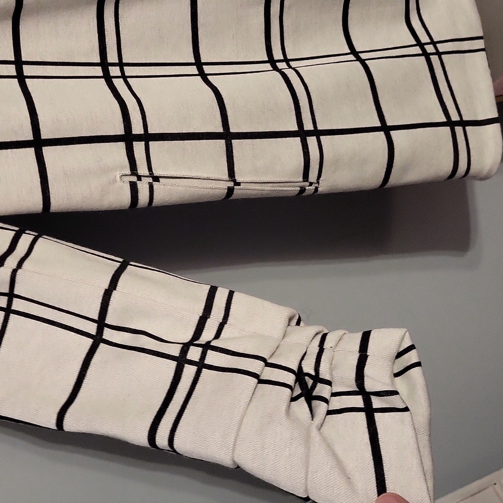 Grid pattern blazer - Picture 3 of 3